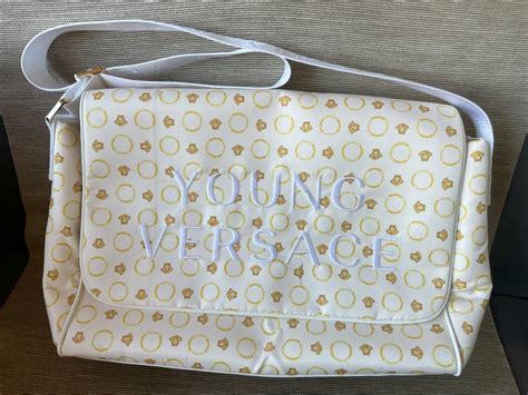 versace diaper bag on sale|Versace baby diaper bag.